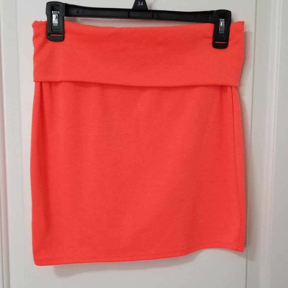 2/$20 Orange Mini Skirt